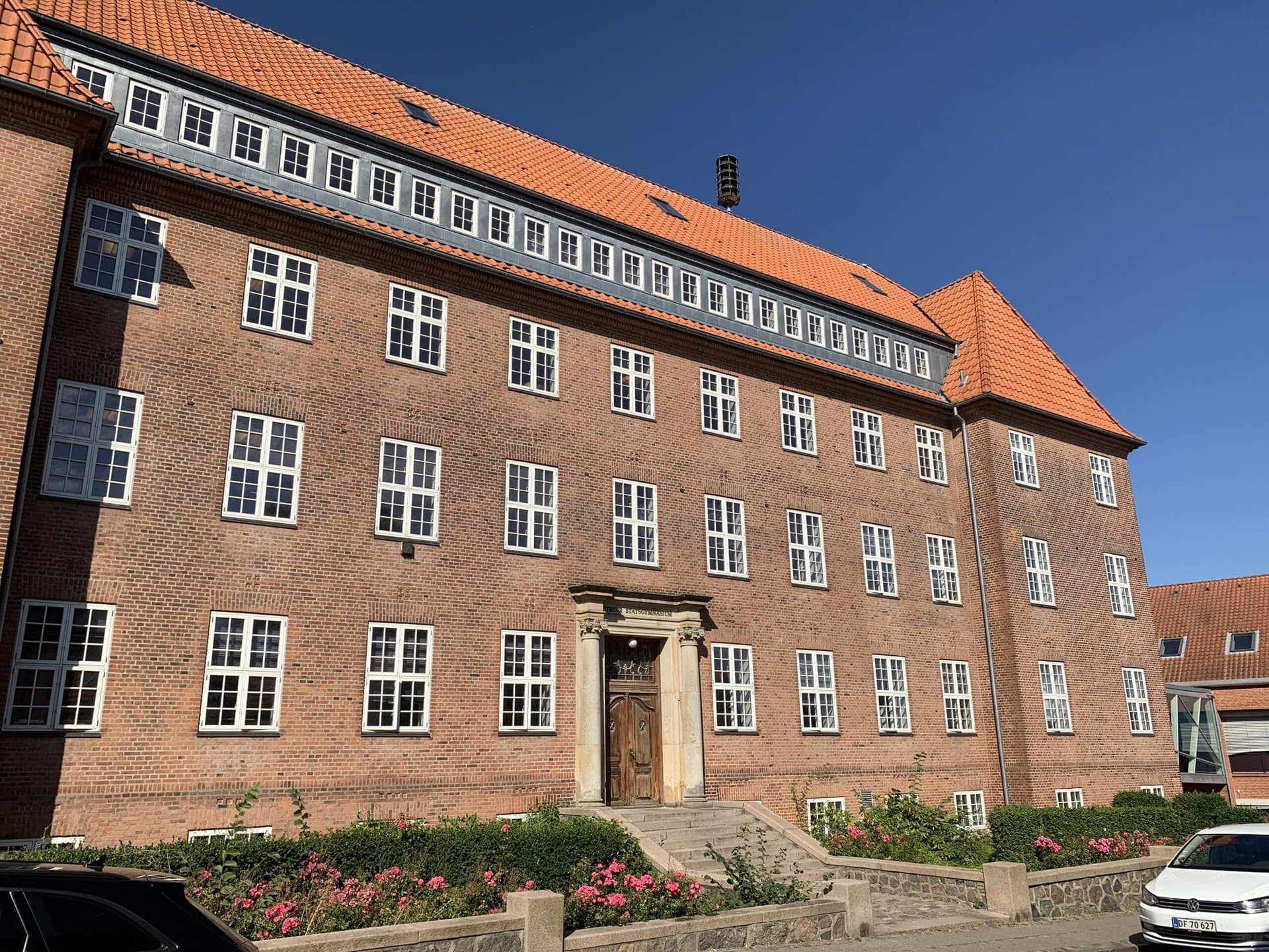 TM Thyholm Murer A/S billede fra referencen Struer Statsgymnasium tilbygning